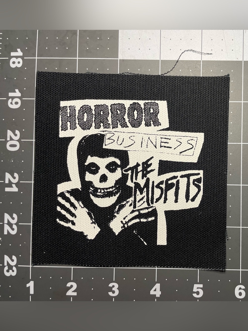 Misfits canvas patch